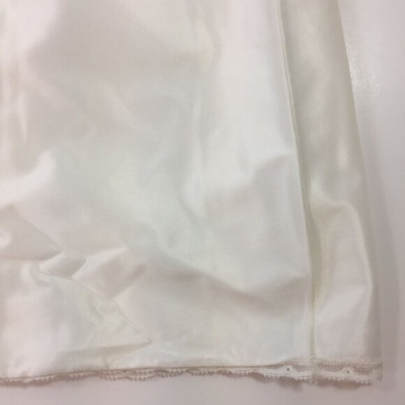 Vintage 60s Womens Vassarette Full Slip Sleeveless White Size 40 - Picture 9 of 15